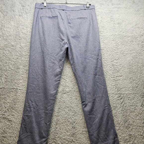 Banana Republic Womens Blue Ryan Dress Pants Size 10 Wool Office Professional - Picture 10 of 10